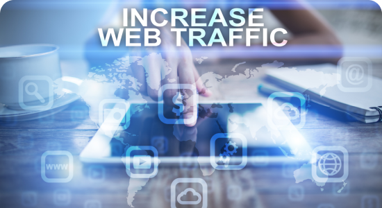 Increased Website Traffic